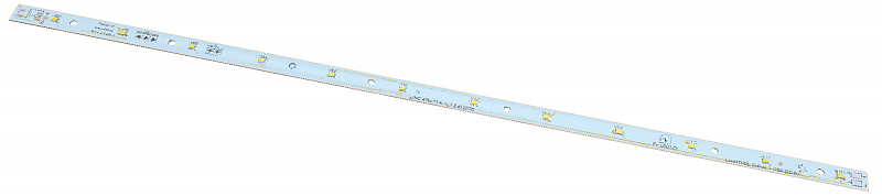 Светодиодный модуль LINE 470x11.6 AL1 2x6 Refond 2835 THA CRI80 50KE50-C
