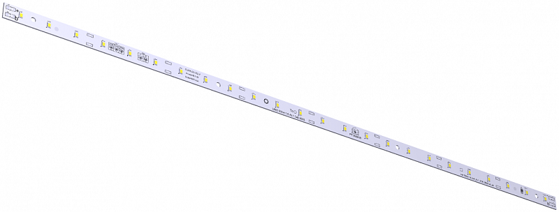 Светодиодный модуль LINE 500x11.6 AL1 3x8 Refond 2835 THA CRI80 50KE50-C АРГОС-ЭЛЕКТРОН  по лучшей цене с доставкой - интернет-магазин Прогрессивные решения